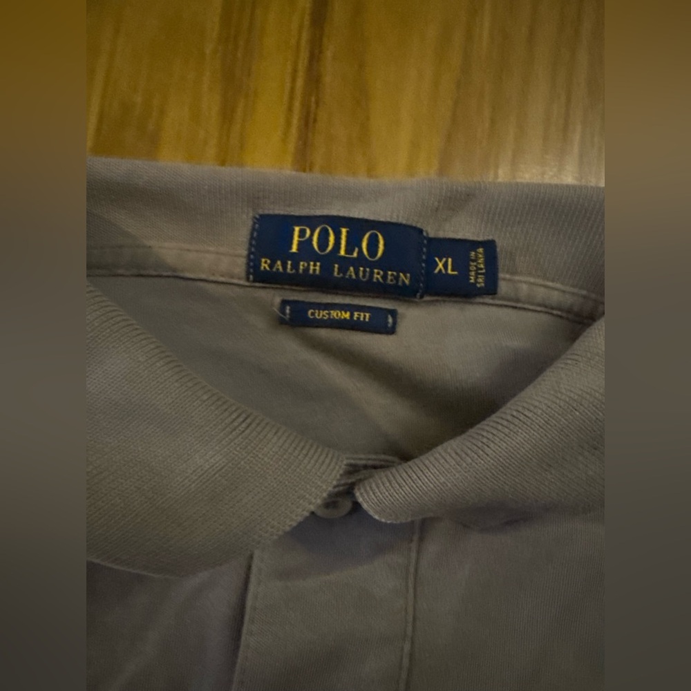 Polo by Ralph Lauren Gray Men's Shirt size XL - Picture 5 of 7